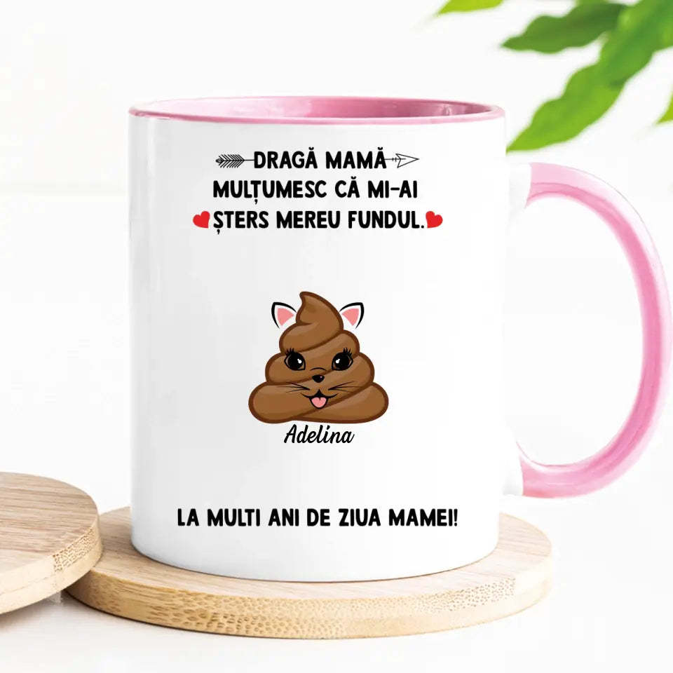 Cană unică amuzantă de Ziua Mamei - cu până la 6 copii