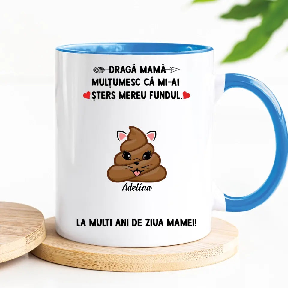 Cană unică amuzantă de Ziua Mamei - cu până la 6 copii