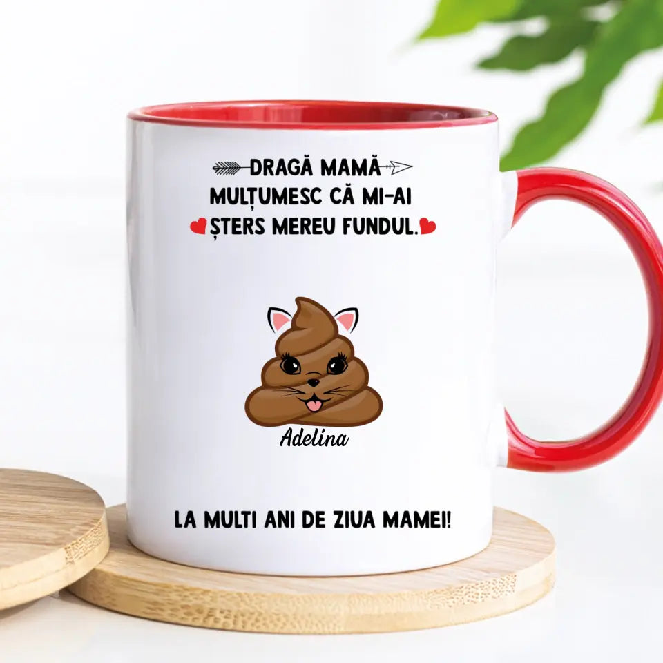 Cană unică amuzantă de Ziua Mamei - cu până la 6 copii