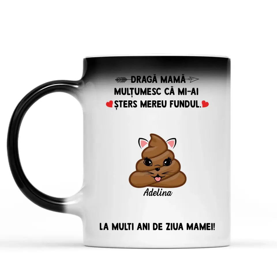 Cană unică amuzantă de Ziua Mamei - cu până la 6 copii