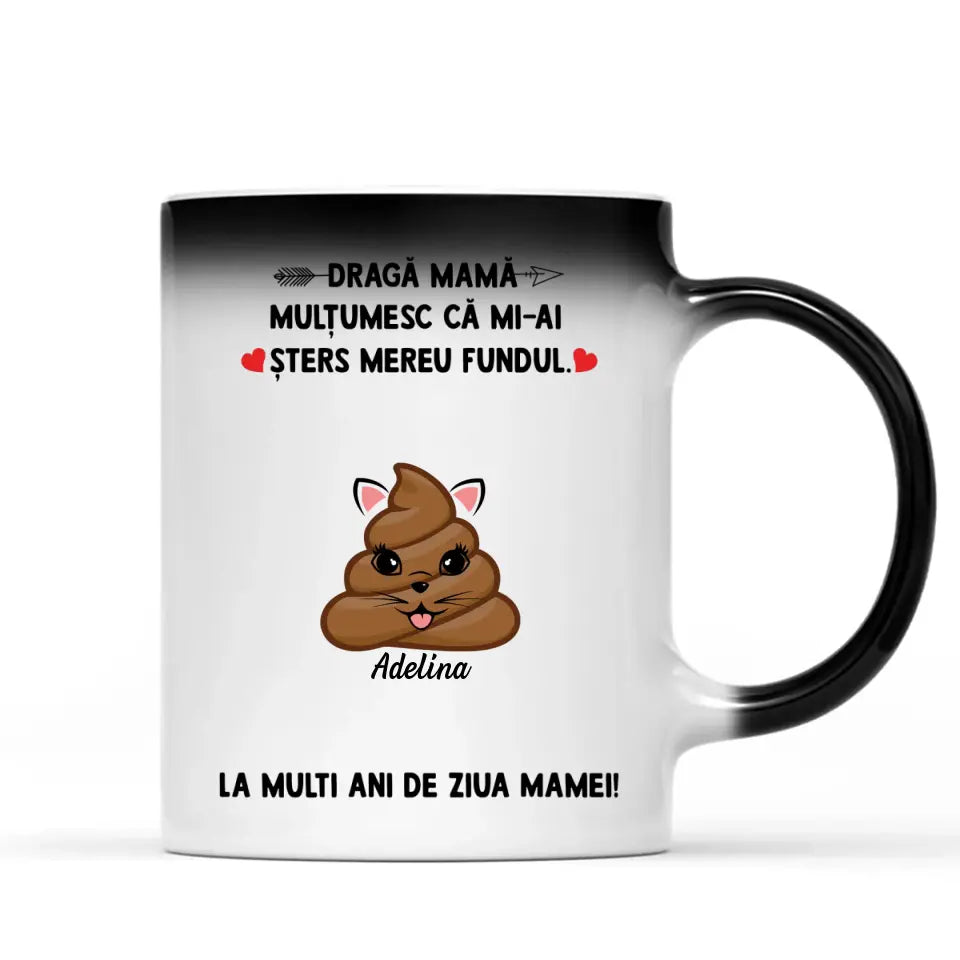 Cană unică amuzantă de Ziua Mamei - cu până la 6 copii