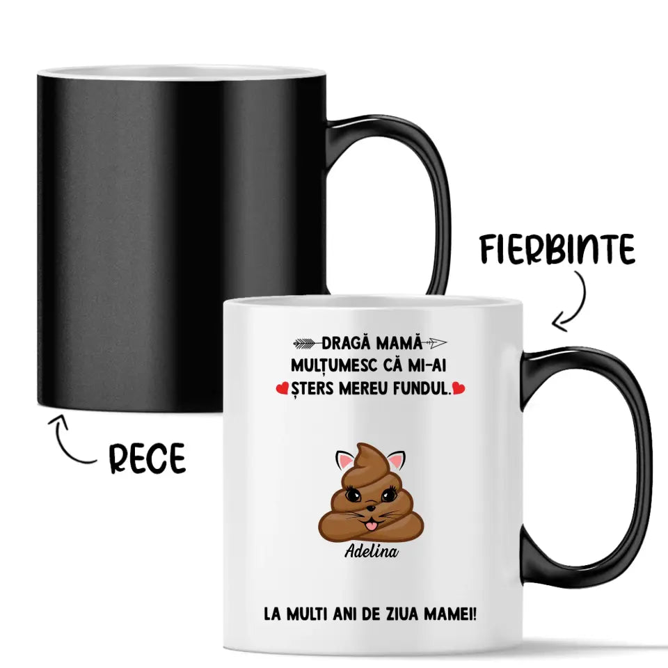 Cană unică amuzantă de Ziua Mamei - cu până la 6 copii