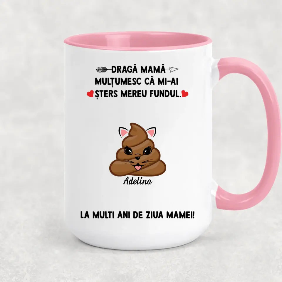 Cană unică amuzantă de Ziua Mamei - cu până la 6 copii