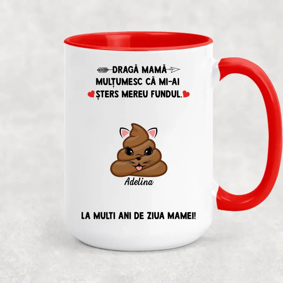 Cană unică amuzantă de Ziua Mamei - cu până la 6 copii