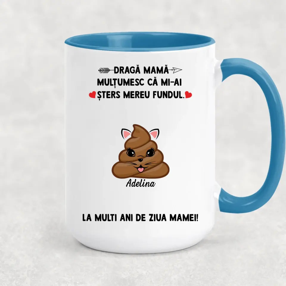 Cană unică amuzantă de Ziua Mamei - cu până la 6 copii