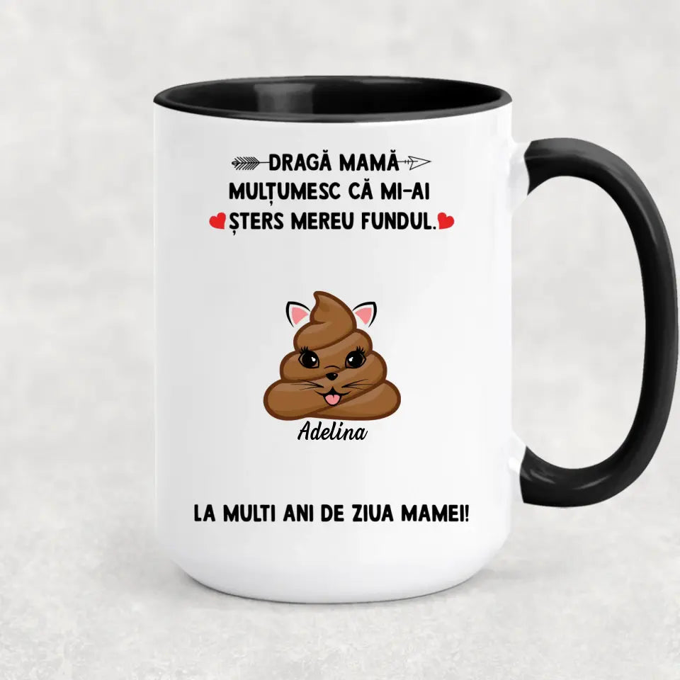 Cană unică amuzantă de Ziua Mamei - cu până la 6 copii