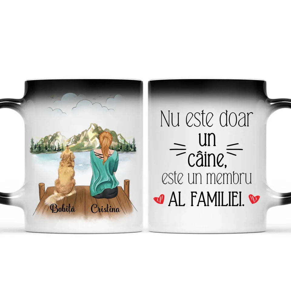 Cană unică pentru stăpâni - Nu este doar un câine