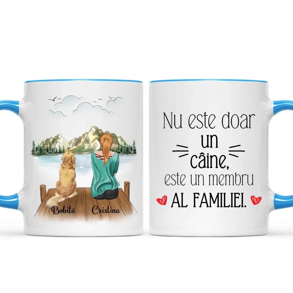 Cană unică pentru stăpâni - Nu este doar un câine