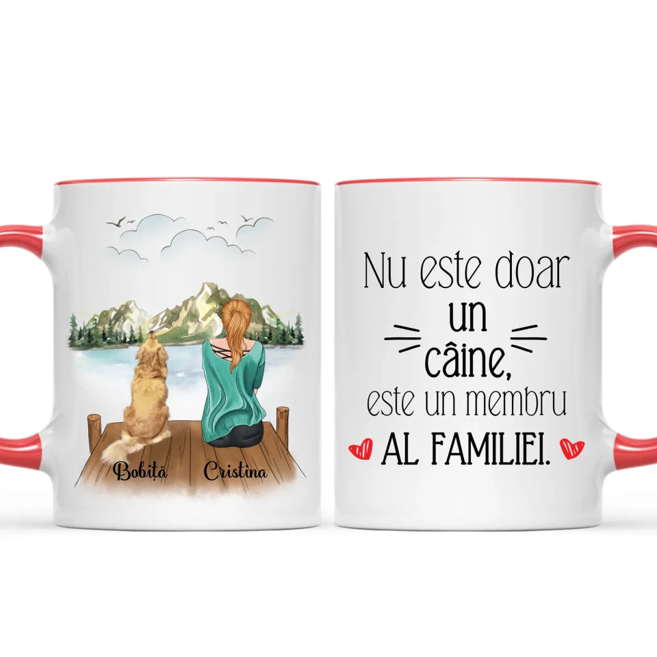 Cană unică pentru stăpâni - Nu este doar un câine