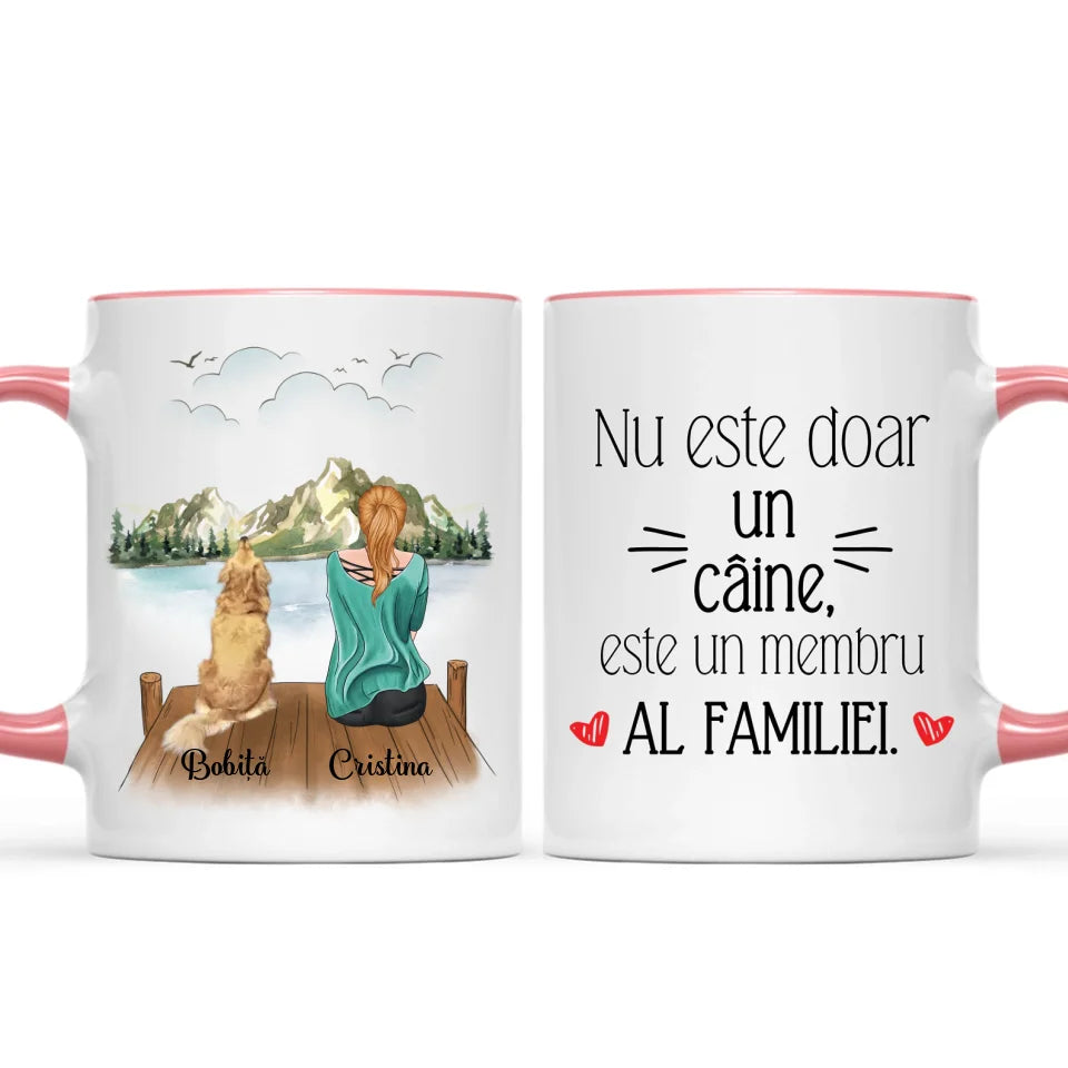 Cană unică pentru stăpâni - Nu este doar un câine