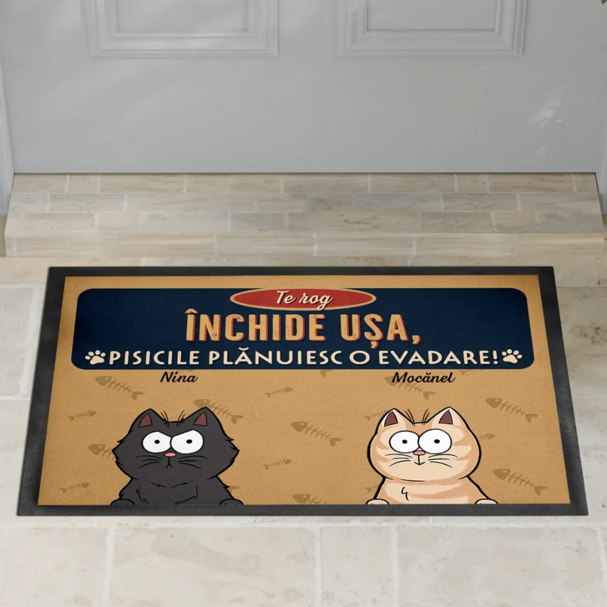 Covoraș de bun venit personașizat – Închide ușa2