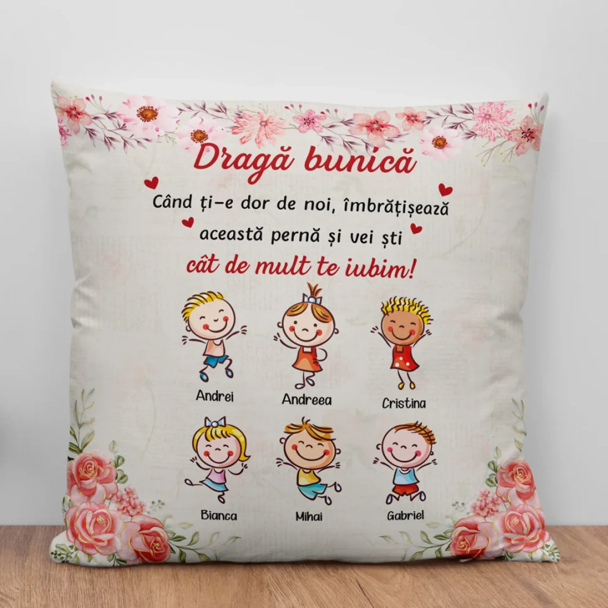 Pernă unică de Ziua Mamei - Când ți-e dor de noi2