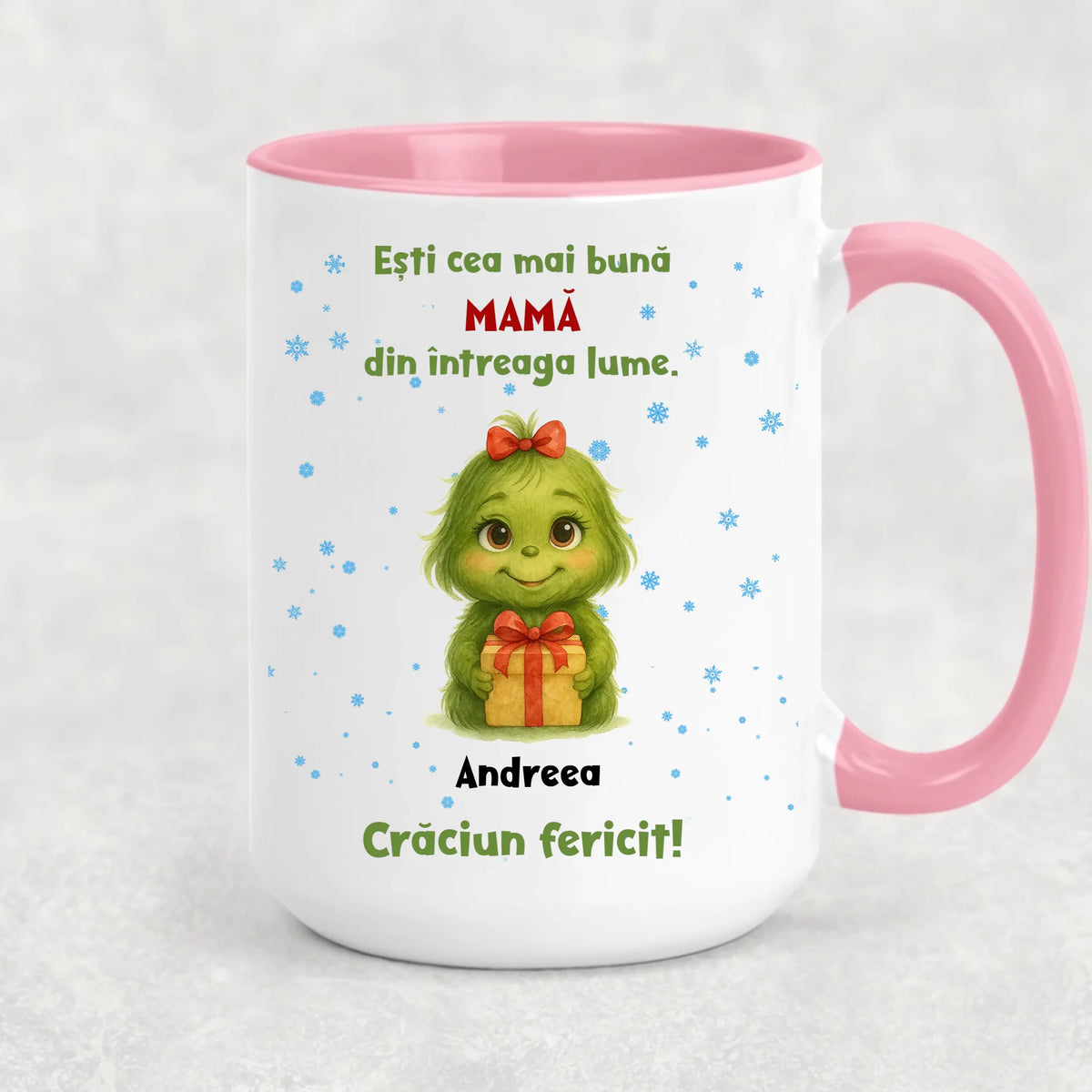 Cană de Crăciun unică pentru familie – cu până la 8 copii