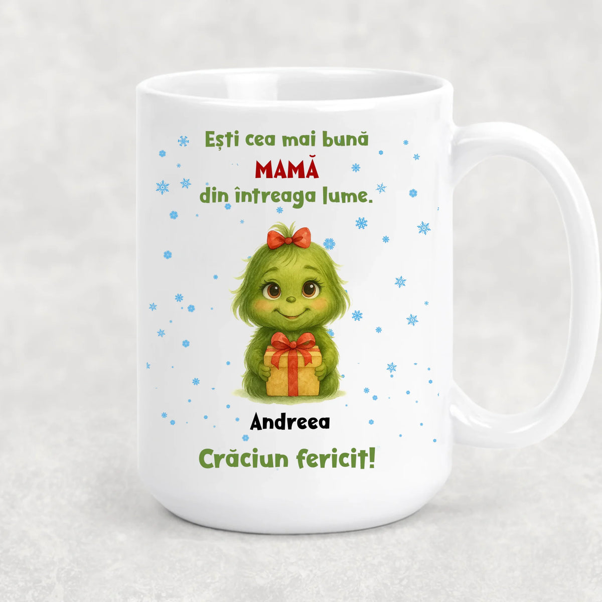 Cană de Crăciun unică pentru familie – cu până la 8 copii