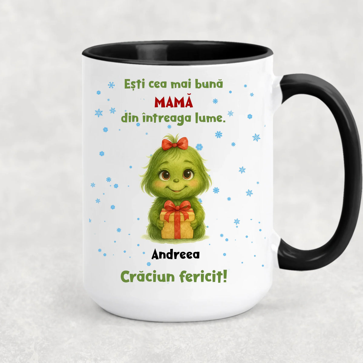 Cană de Crăciun unică pentru familie – cu până la 8 copii